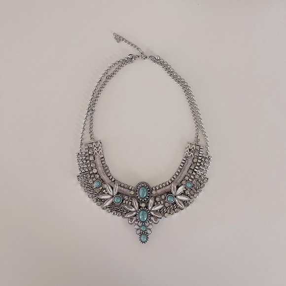 Bohemian Chunky Layered Statement Necklace - Picture 1 of 2